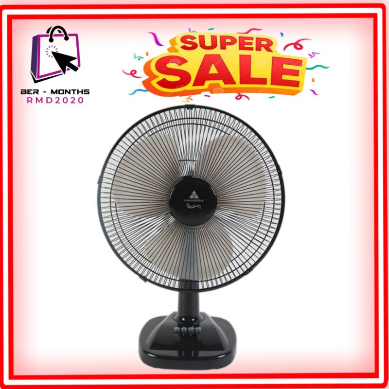 DESK FAN HANABISHI CLASSIC AIR CA16T Shopee Philippines