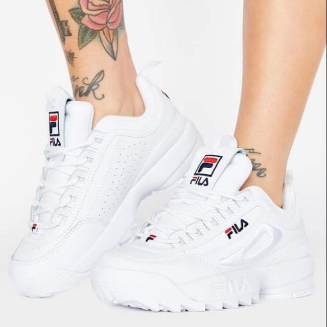 fila disruptor embroidery