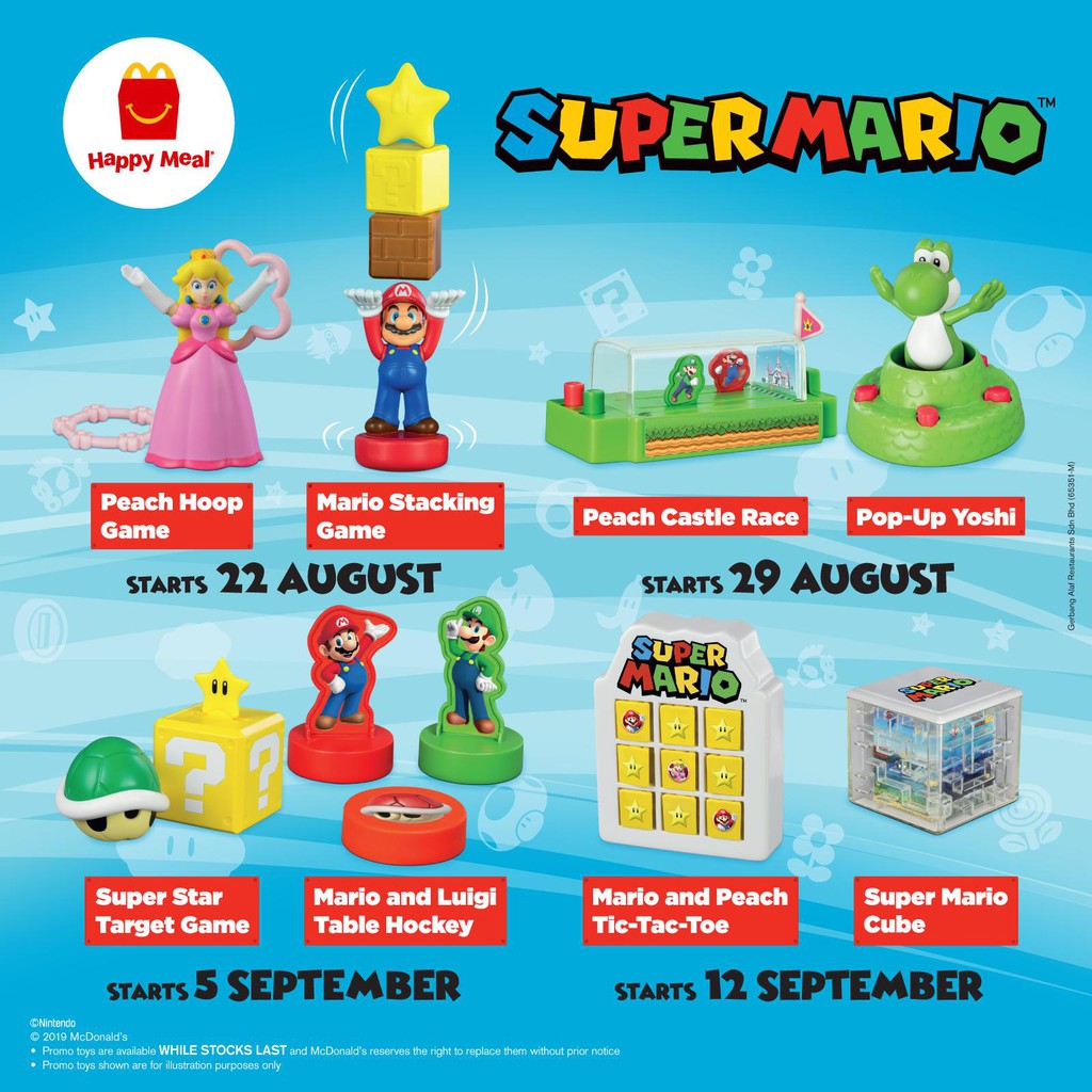 mcdo toys september 2019