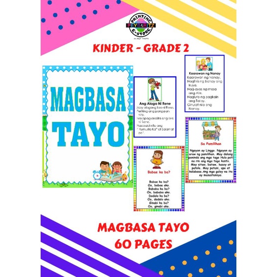 kinder grade 2 tagalog filipino short stories maikling kwento reading compilation shopee philippines