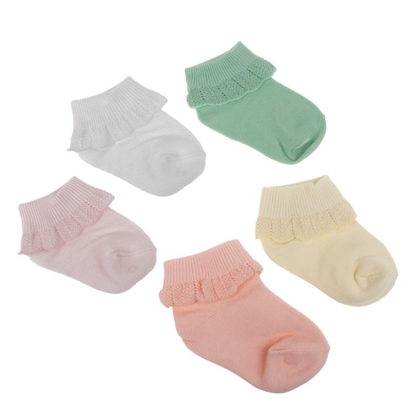 newborn ruffle socks