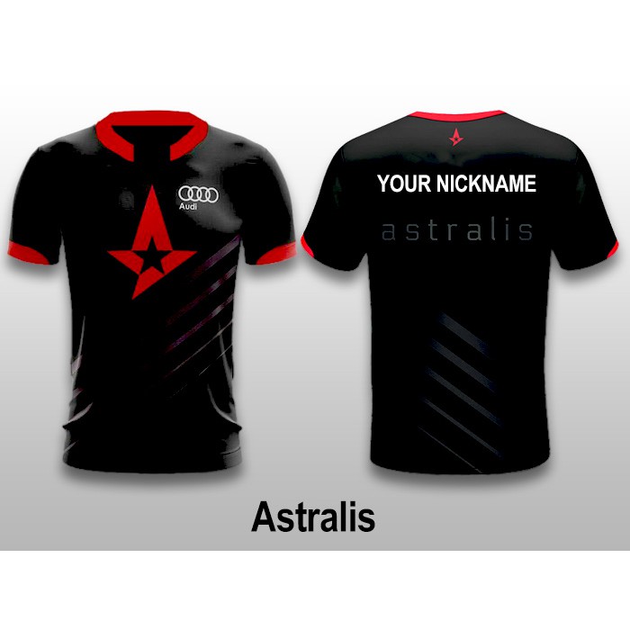 Team Astralis Dota 2 Jersey Tshirt Fullprint | Shopee ...