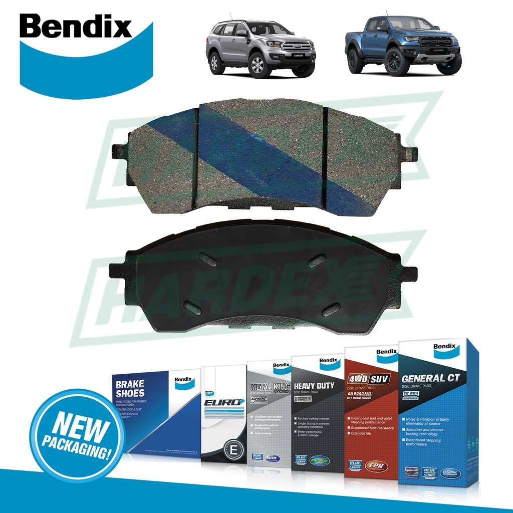 Bendix Brake Pads Front Set 4WD for Ford Everest 20152018 & Ranger