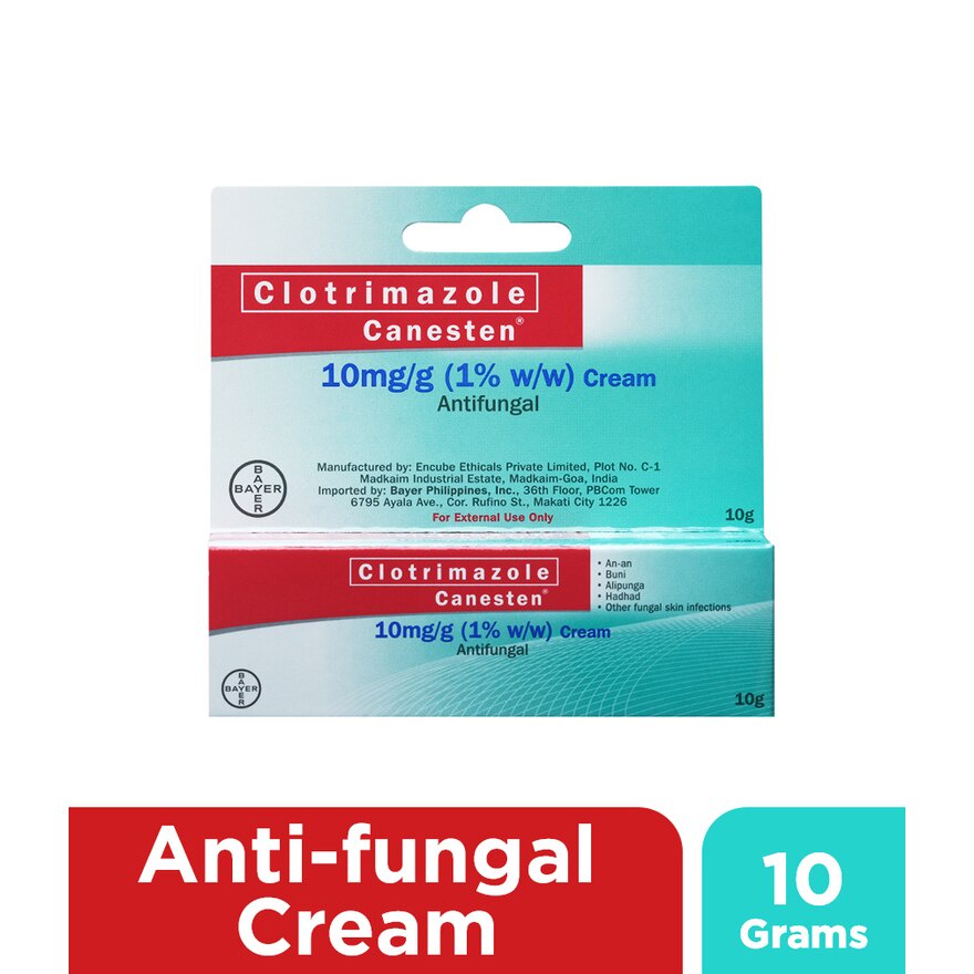 CANESTEN Antifungal Cream 10g Shopee Philippines