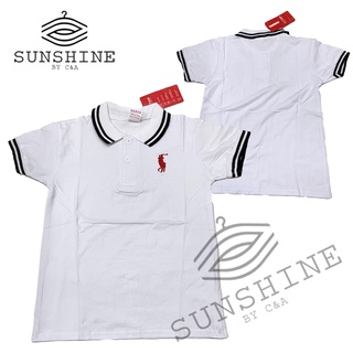 Sunshine- Kids Boys Plain WHITE Polo Shirt Branded Quality Lots of Sizes Better Than Mall but Cheap #1