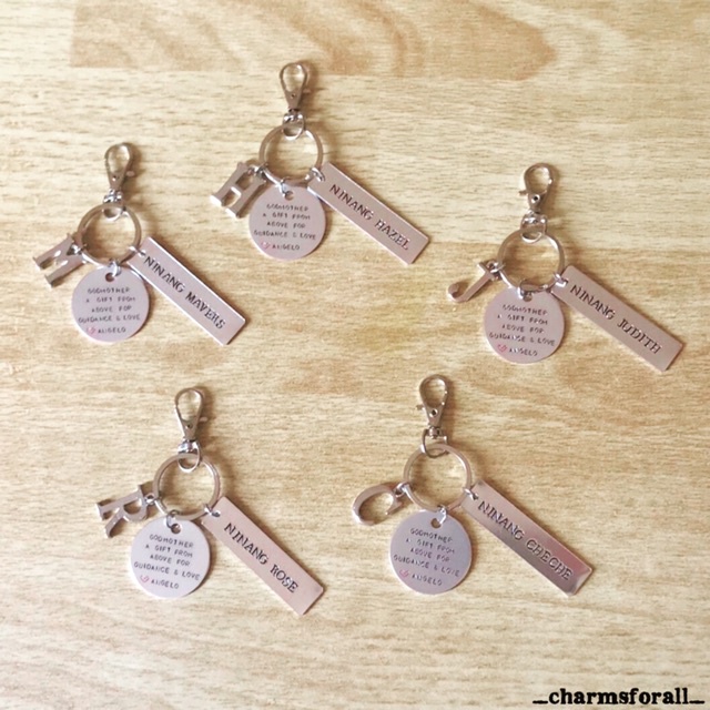 ⊙Personalized Baptismal Souvenir (For Godparents)