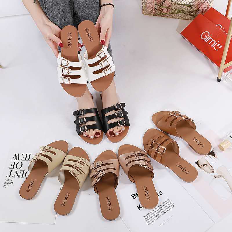 New Korean fashion trend comfortable casual ladies sandals | Shopee ...