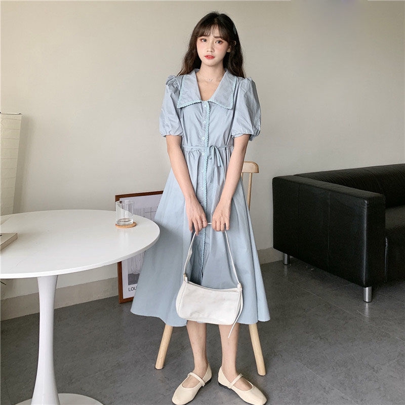sleeve short dress