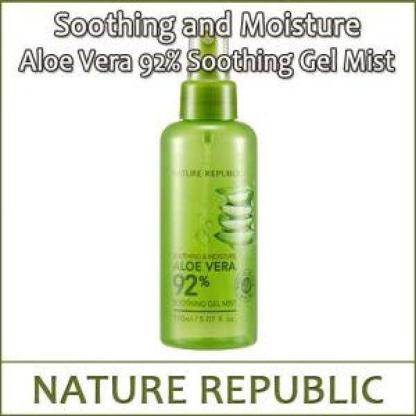 Authentic Nature Republic Aloe Vera 92 Soothing Gel Mist Shopee