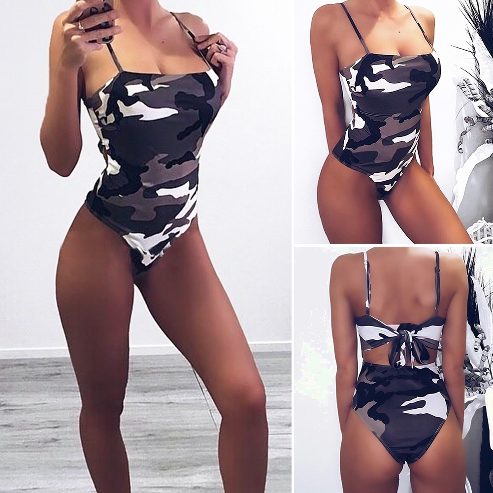camouflage swimwear