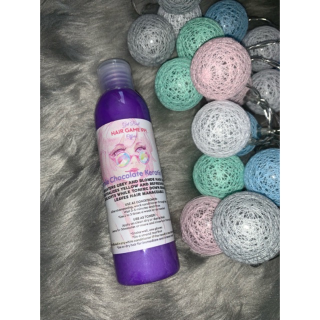 Purple Chocolate Keratin Toner For Hair Brassy To Classy Shopee