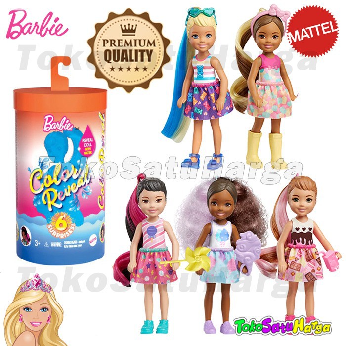 mattel color reveal barbie