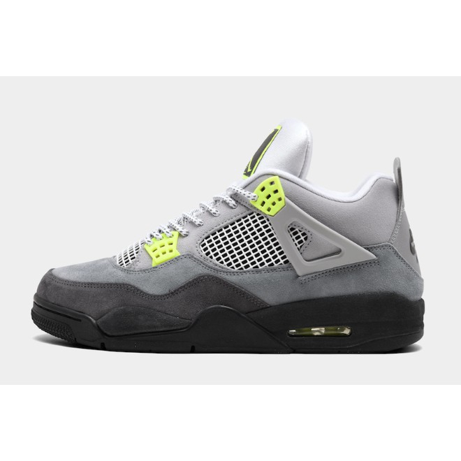 grey and volt jordan 4
