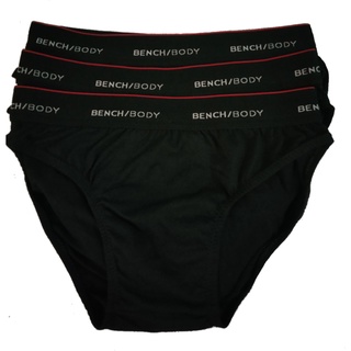 Bench All Black Cotton Men's Brief 3 in 1 Pack #2