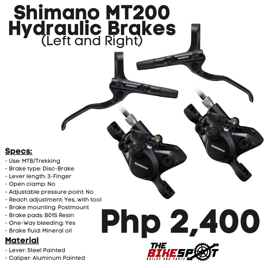 shimano mt200 bleed