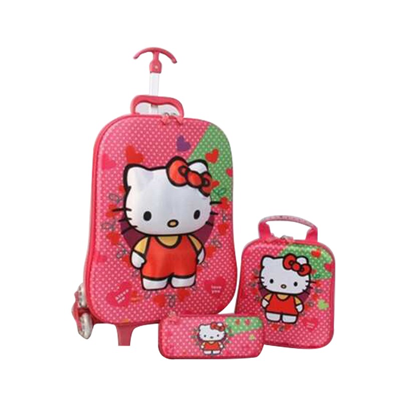 character trolley school bags