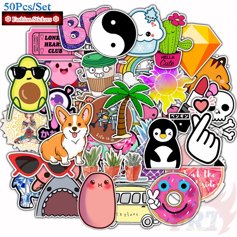 cartoon sticker bomb
