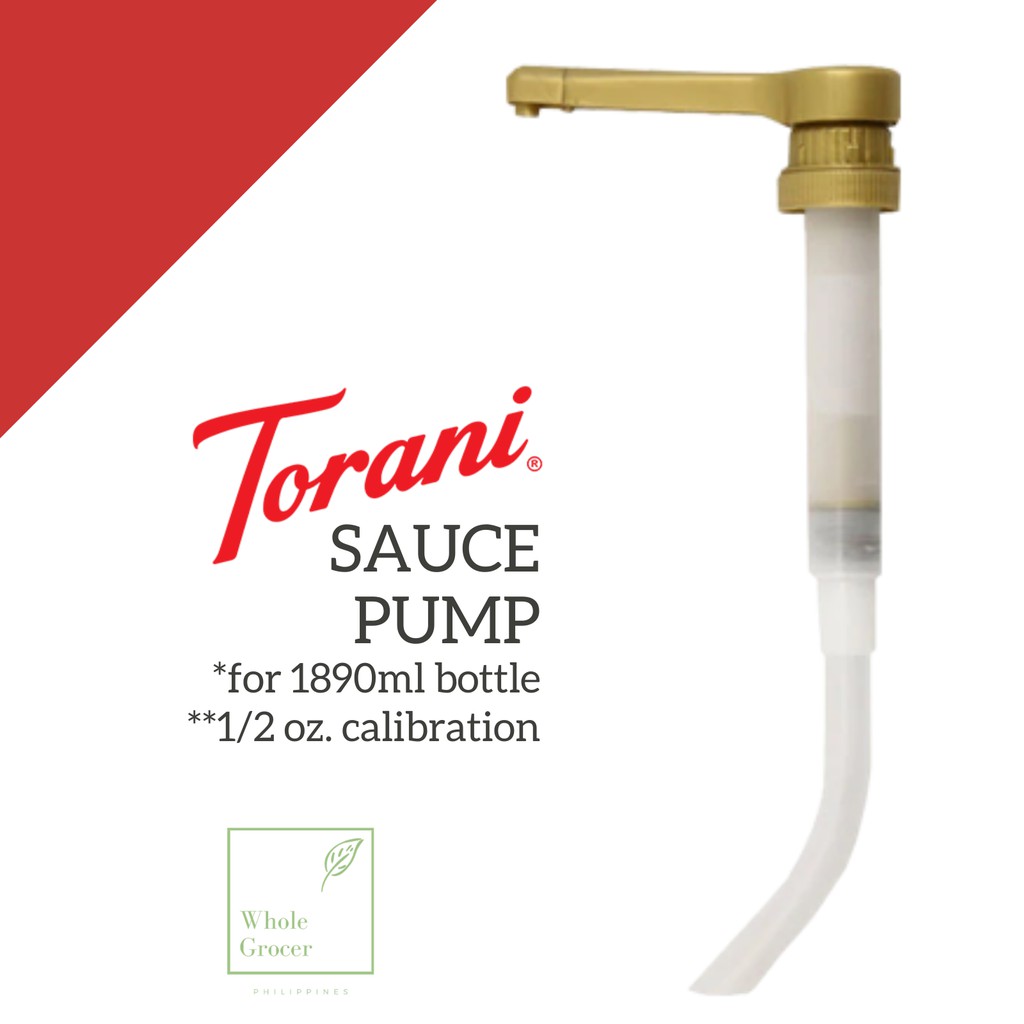 TORANI Sauce Pump for 1890ml Shopee Philippines
