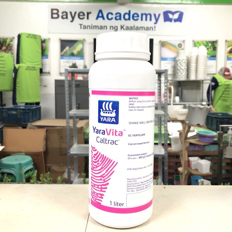 CALTRAC YARA VITA CALCIUM BASED (16 w/v) LIQUID FERTILIZER CONCENTRATE