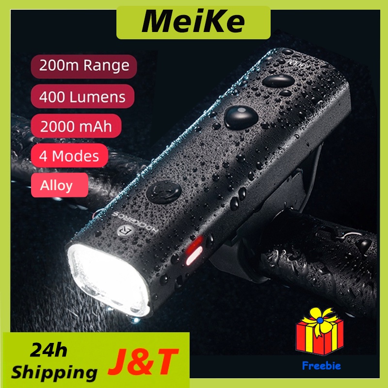 rechargeable led bike headlight