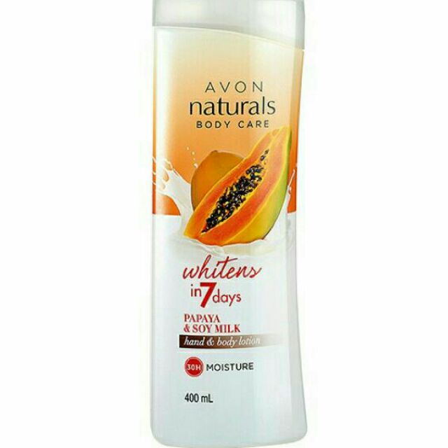 Avon Papayaandsoymilk Lightening Lotion 400ml Shopee Philippines