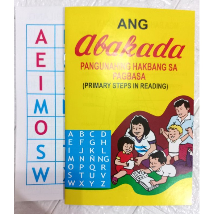 Aklat Abakada Pangunahing Hakbang Sa Pagbasa Shopee Philippines My