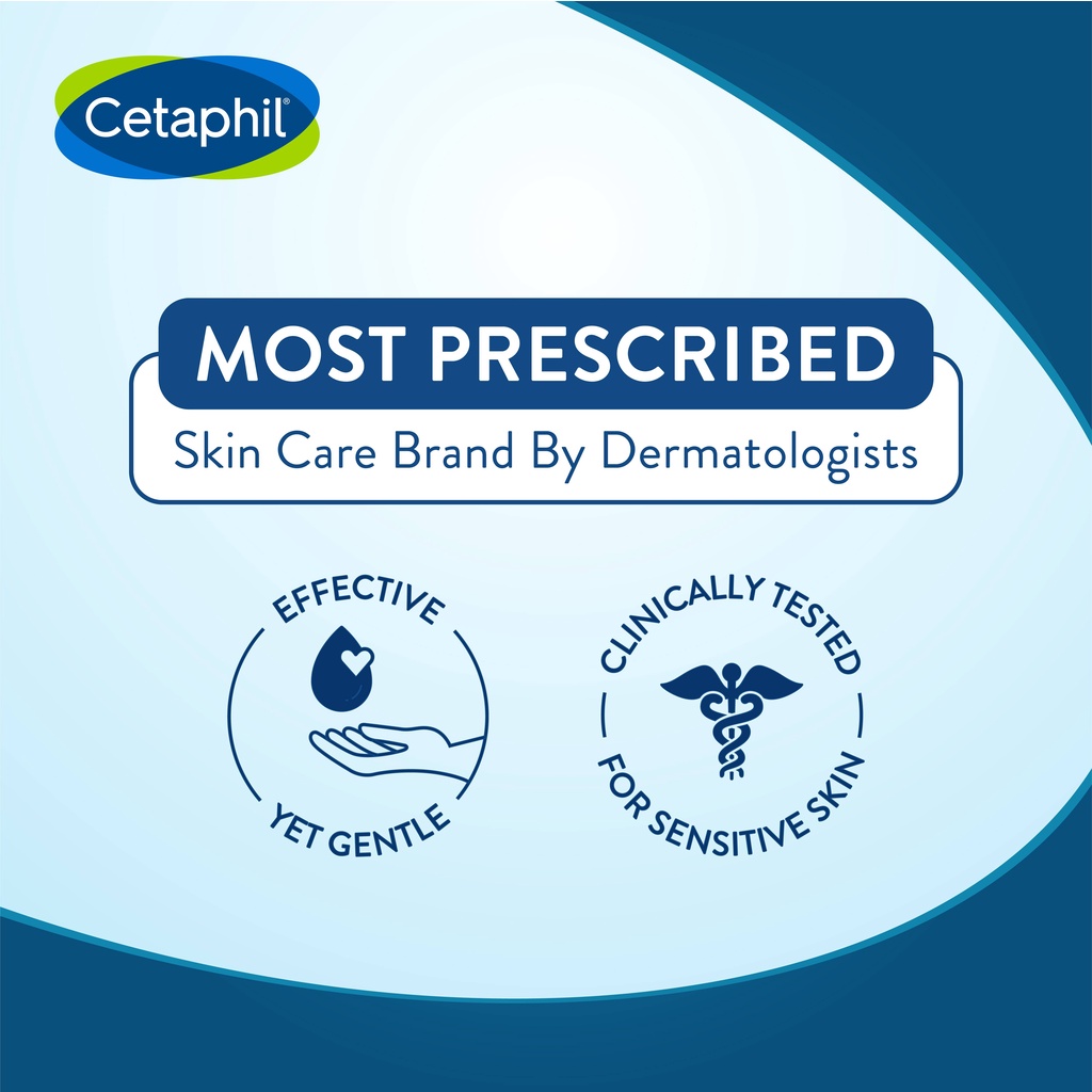 Cetaphil Gentle Skin Cleanser 1L [For Sensitive Skin / Non-Drying Facial Wash / Paraben Free]