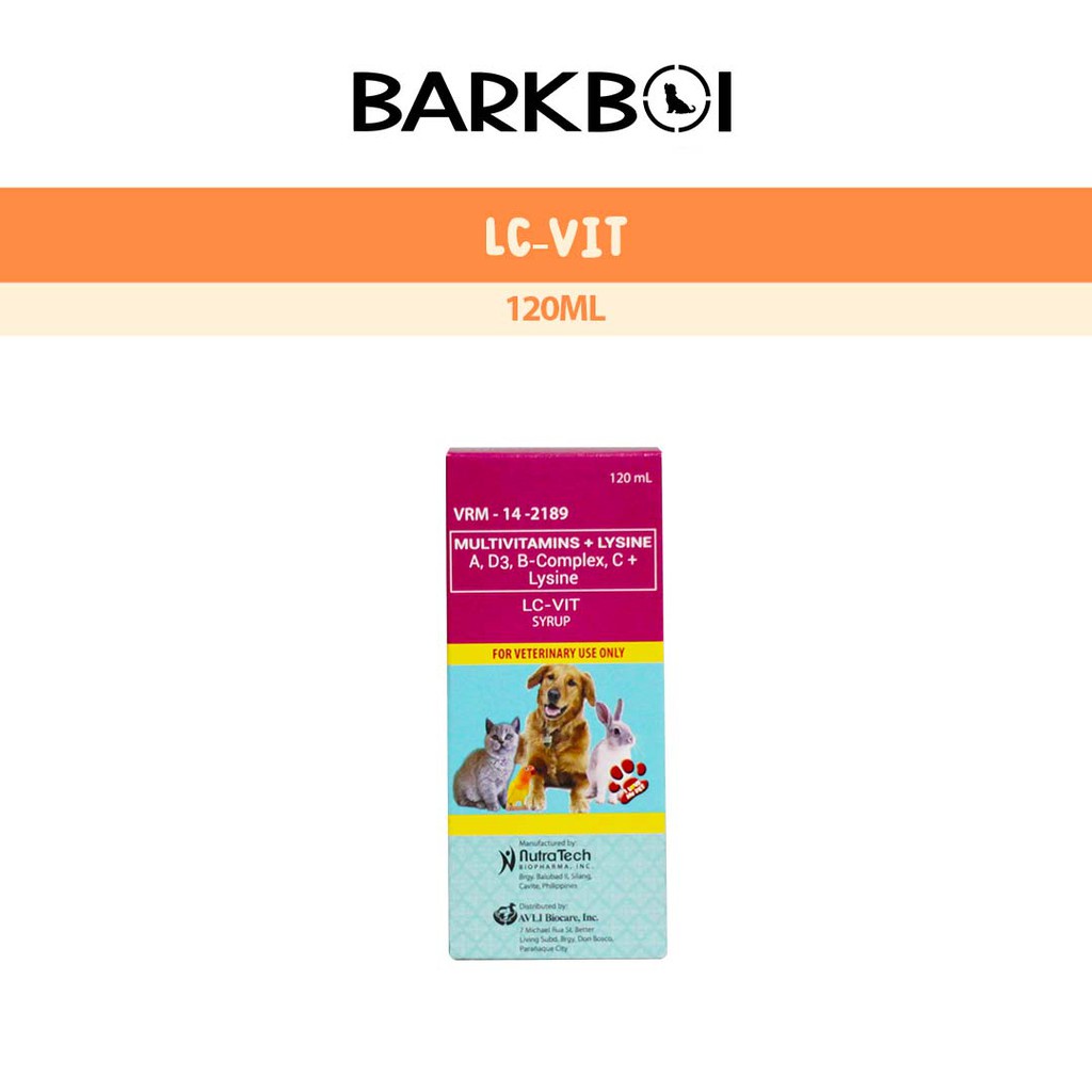 LCVit Multivitamins for pets 120ml Shopee Philippines