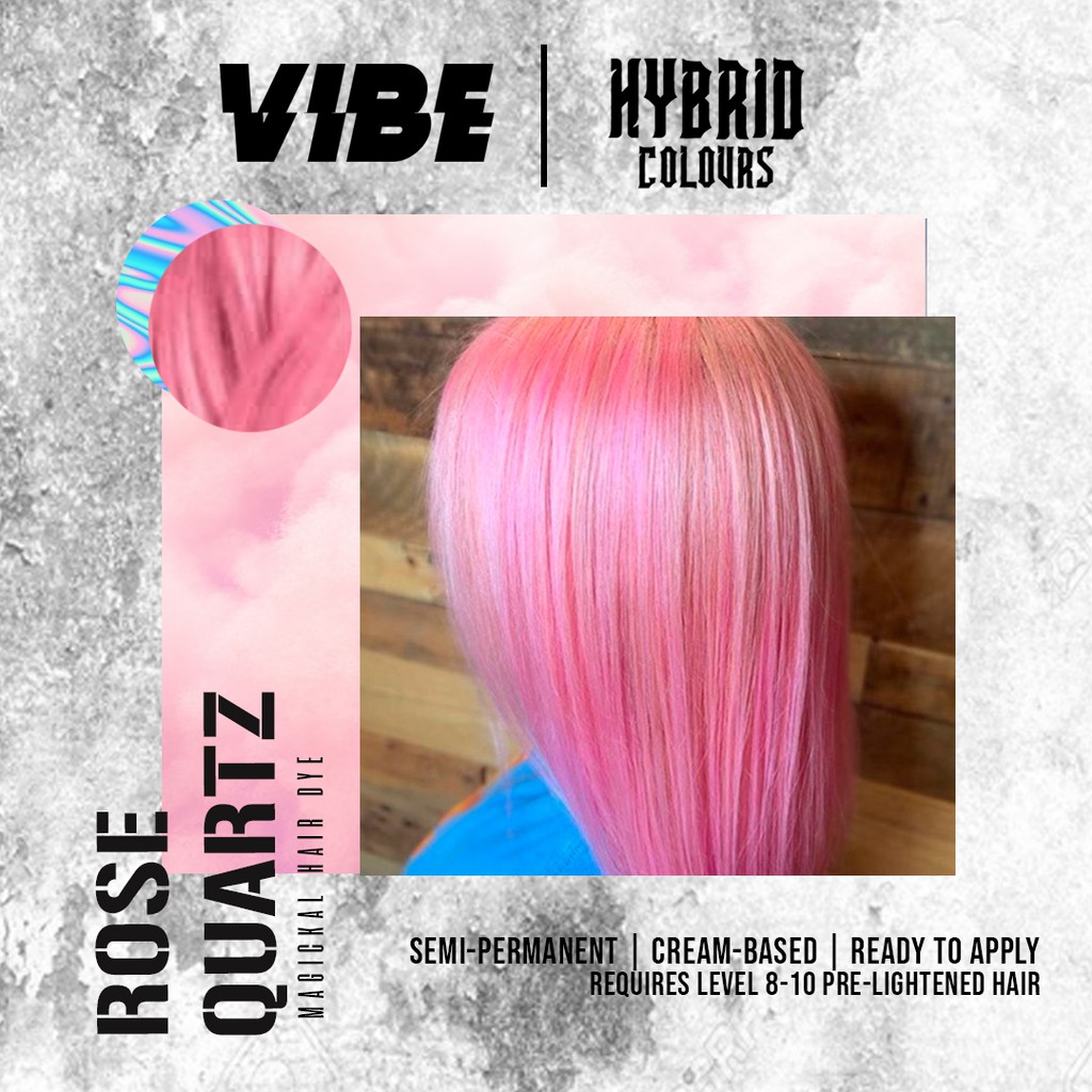 Hybrid Colours Rose Quartz Pink Hair Dye Shopee Philippines