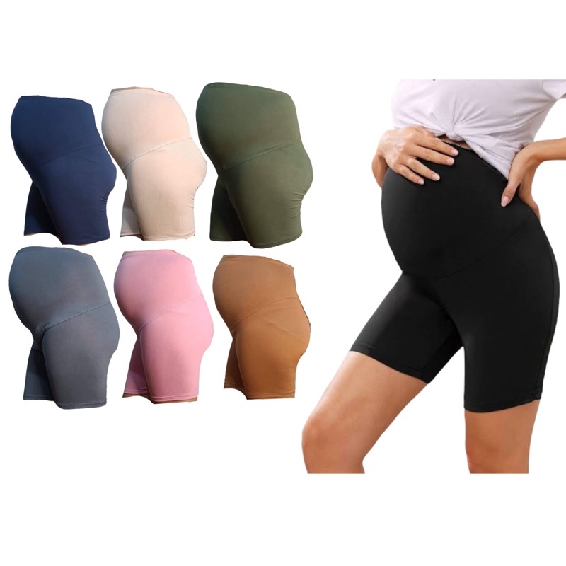 Maternity cycling shorts / Pregnant shorts soft and very strechable
