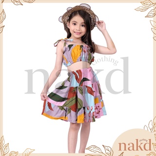 NAKD FASHION KIDS ELIZABETH CUTE DAILY BABY GIRL FLORAL CHALLIS TERNO ...