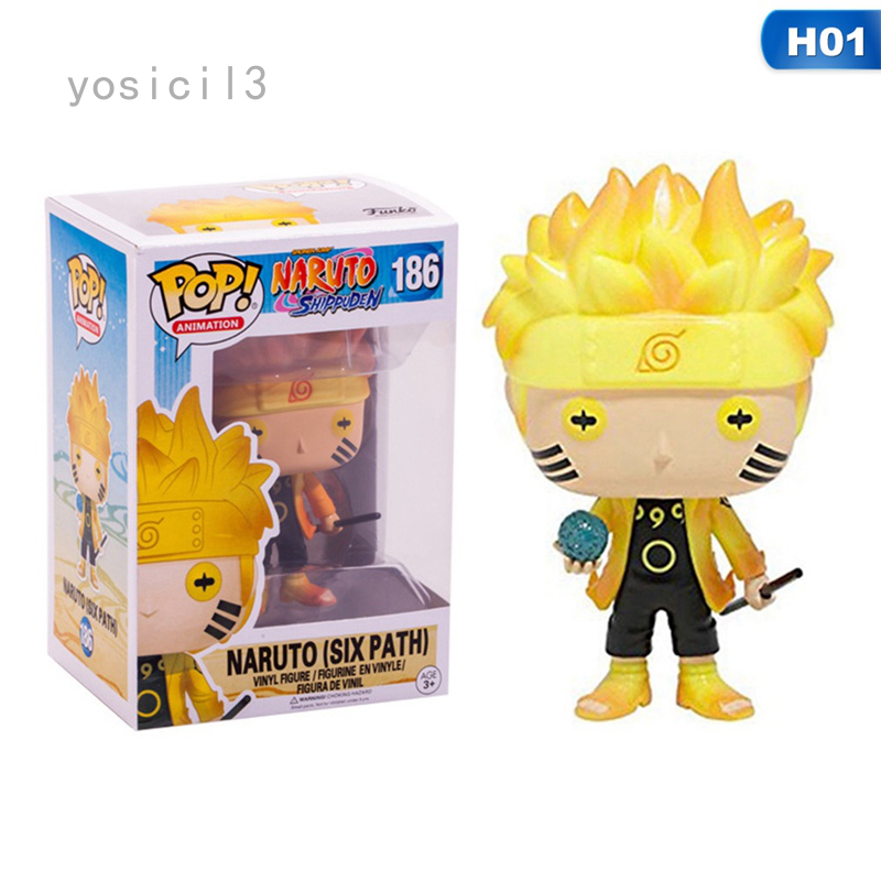 Naruto Sage Mode #185 PVC Figure with Pop Box Animation Naruto Shippuden Toy 