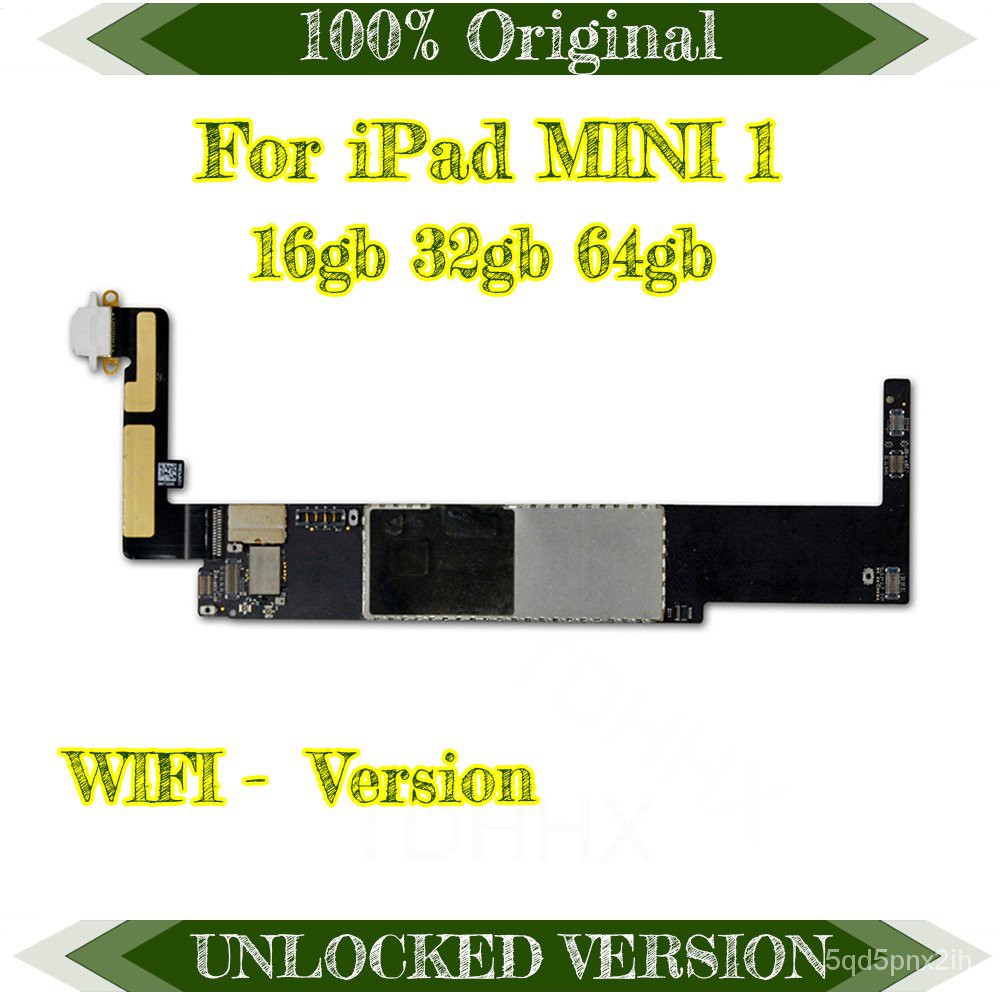 A1432 Wifiversion A1454 Or A1455 Original Unlock Icloud For Ipad Mini 1 Motherboard For Ipad Mini 1 Shopee Philippines