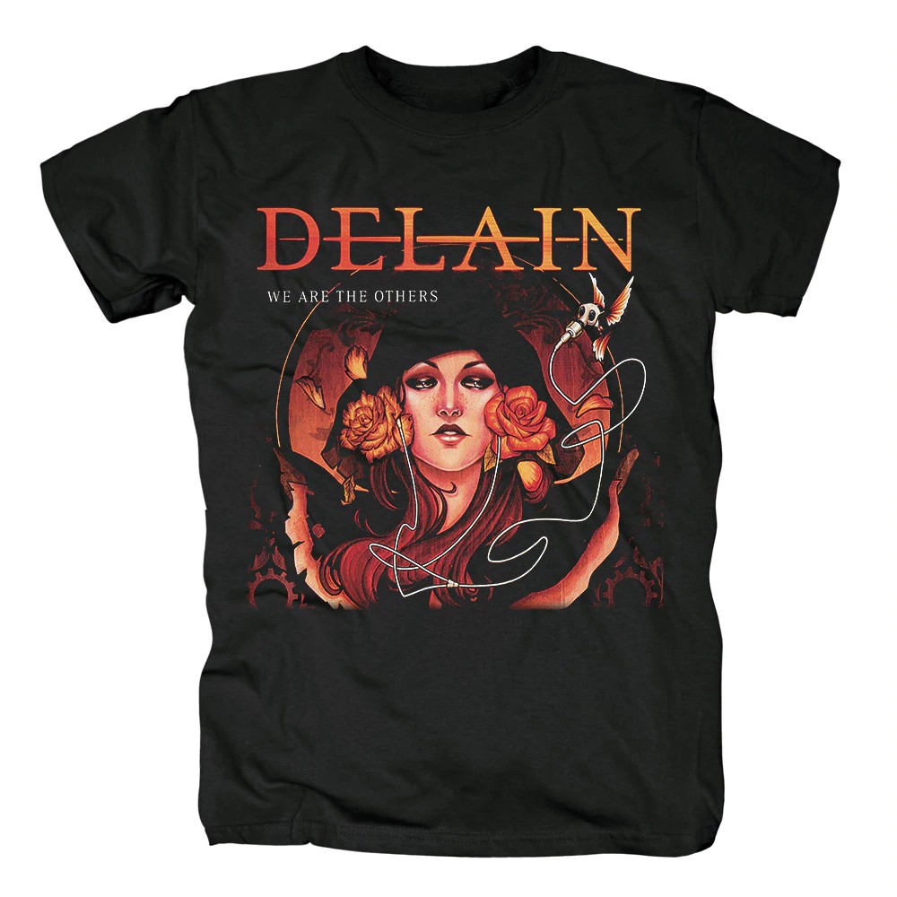 Ready Stock Delain Interlude Import 2 Sided Band Heavy Men T Shirt Shopee Philippines shopee