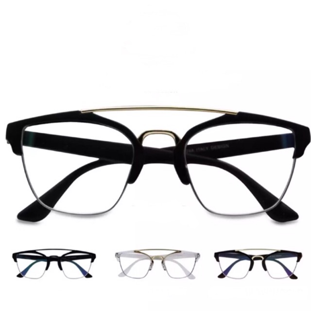 KJ sunnies 224 anti radiation/eyeglass/replaceable lens Shopee