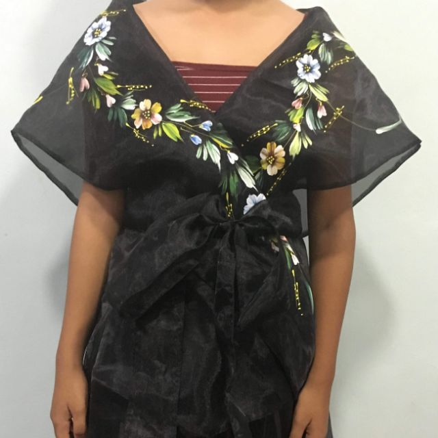 filipiniana wrap around