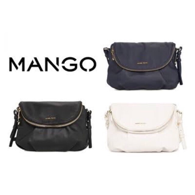 mango black handbag