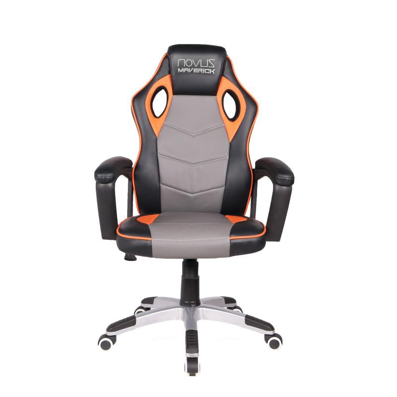 NOVUS CGW105 Gaming Chair Orange Blue Red White Chair Shopee Philippines
