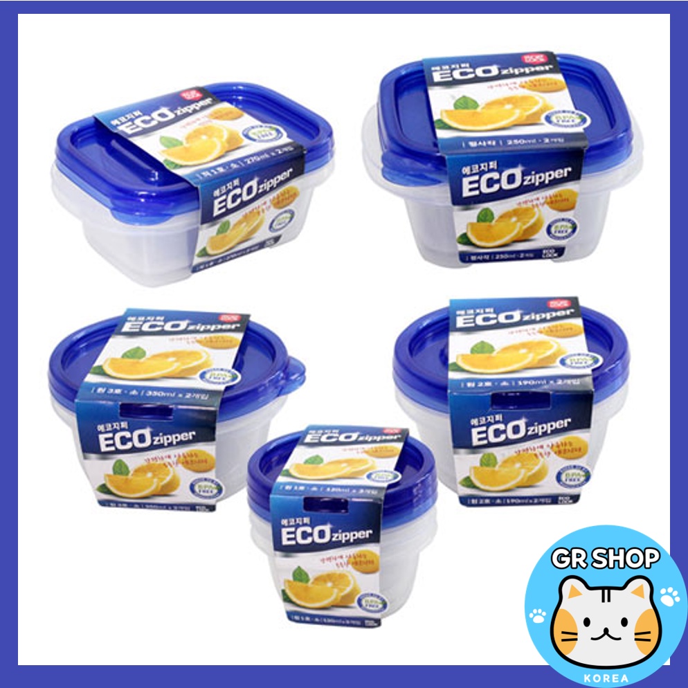 ECO Airtight Container Food Storage Container Microwave Safe Lunch Box