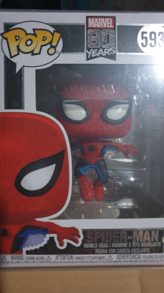 Marvel 80th First Appearance Spider-Man #593 Funko Pop Vinyl Figure |  Shopee Philippines