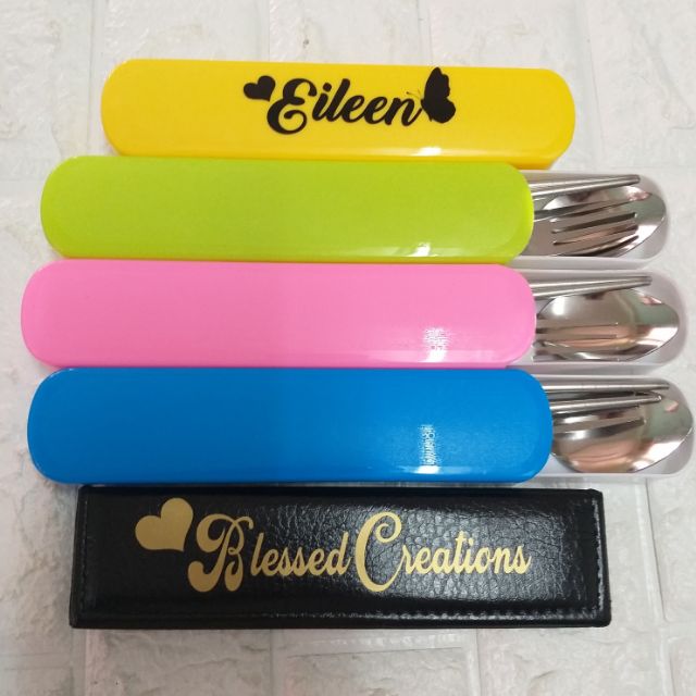 Personalized Spoon and Fork Shopee Philippines