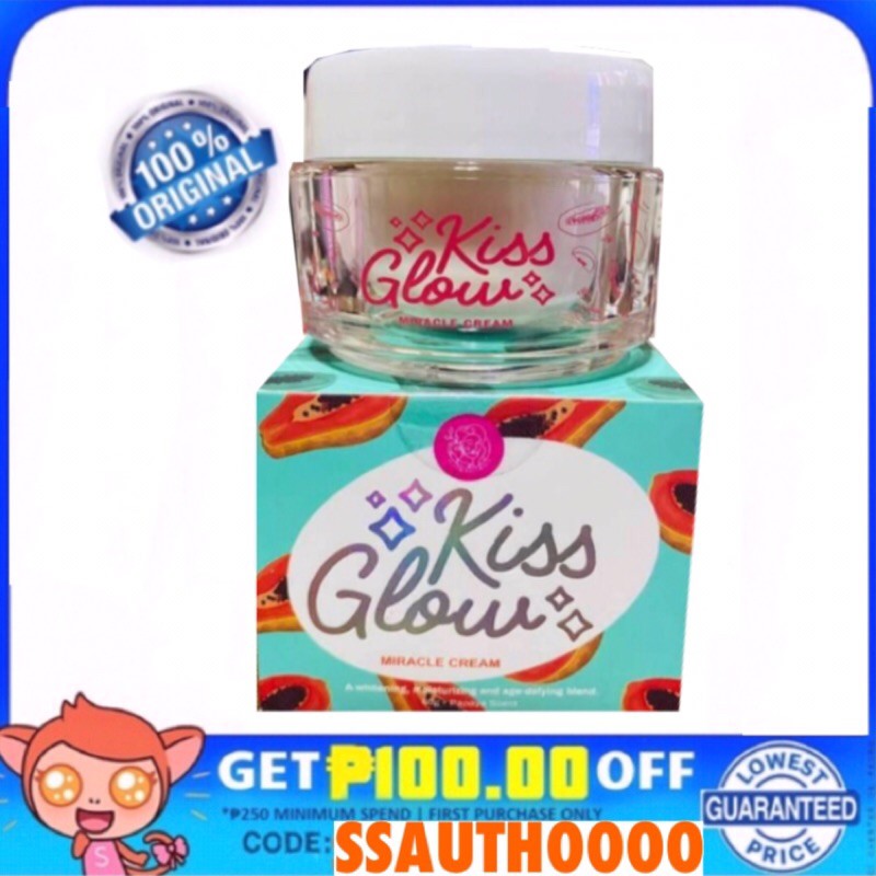 Authentic Fleur Naturals KISS GLOW Miracle Cream 40g | Shopee Philippines