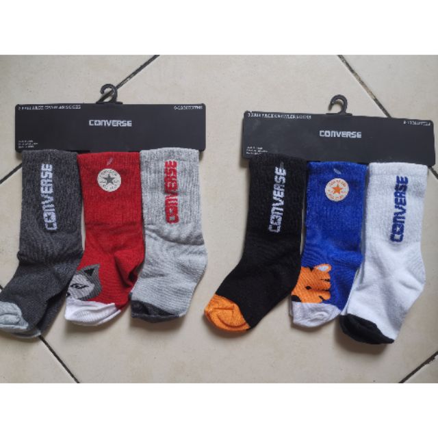 converse infant socks