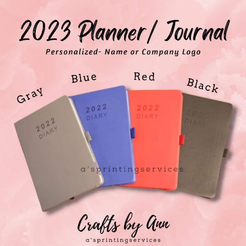 Personalized 2023 Planner Shopee Philippines