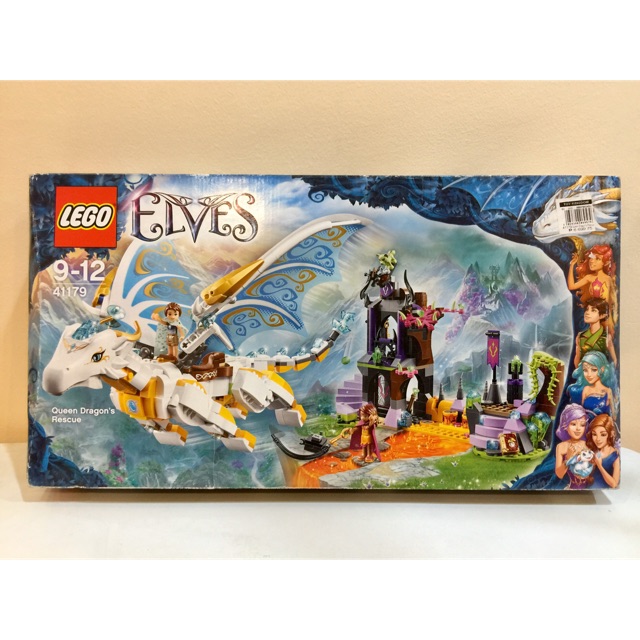 lego elves the queen dragon