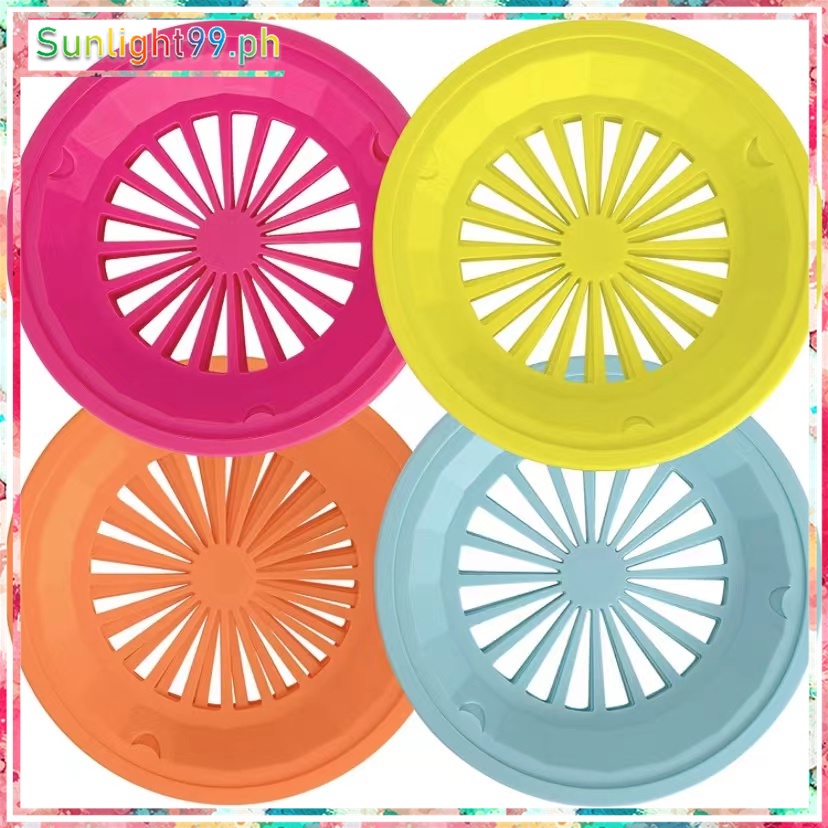 Reusable plastic paper plate holders,colored round paper plate holder w
