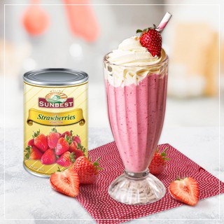 Sunbest Strawberries 410g | Shopee Philippines