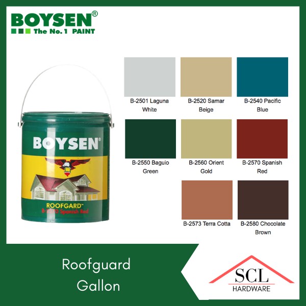 BOYSEN Roofguard Gallon 4L Shopee Philippines