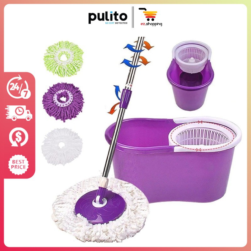 Spin Mop With Spinner Bucket Dual, Best Mops For Tile Floors Philippines