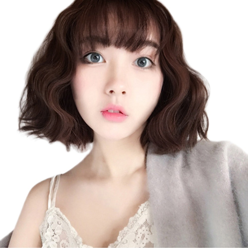 Short Bob Women S Wigs Brown Black Natural Hair Wigs Female